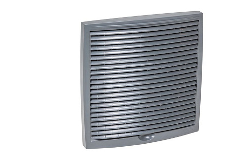 Наружная вентиляционная решётка Vilpe 240x240 Серый