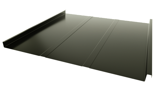 Двойной стоячий фальц Line Grand Line RR 33 с покрытием GreenCoat Pural Matt 0.5 мм