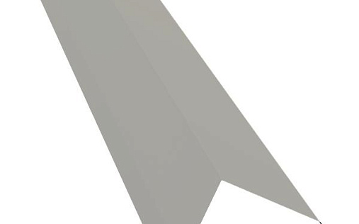 Торцевая планка 80x100 Grand Line с покрытием Полиэстер 0,45 мм RAL 9006