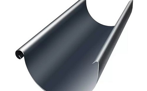 Желоб полукруглый Grand Line 125 мм 3 м RAL 7024