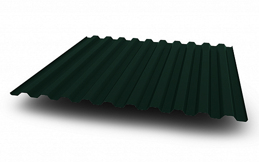 Профнастил С21-1000 0,3 мм Полиэстер RAL 6005