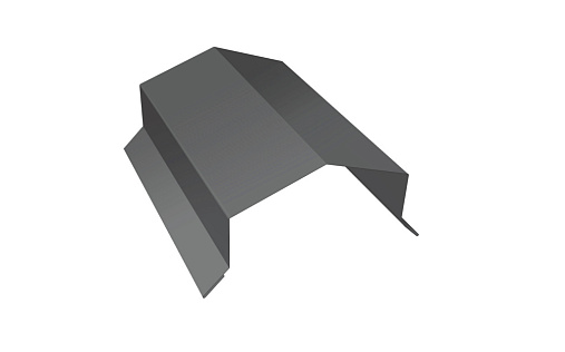 Парапетная крышка угольная 250 мм с покрытием Rooftop Matte 0.5 мм