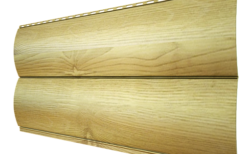 Металлический сайдинг Металл Профиль Woodstock Гладкая Сосна с покрытием Ecosteel текстурированный 0.5 мм