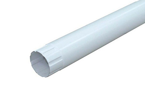 Соединительная труба 140 мм 1,25 м RAL 9003