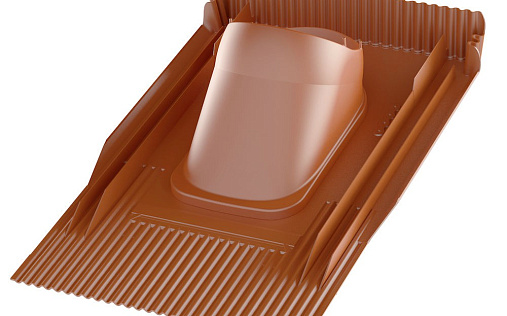 Проходной элемент Vilpe Unitile 2K Кирпичный