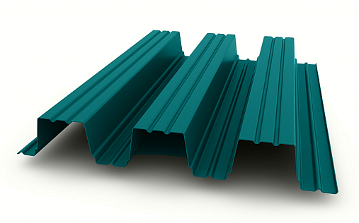 Профнастил Н114-750 0,7 мм Полиэстер RAL 5021