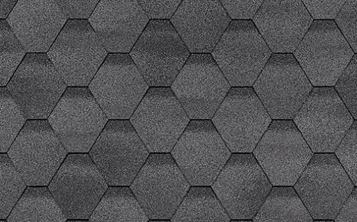 Гибкая черепица Shinglas Финская Sonata Серый