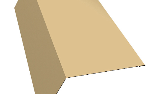 Карнизная планка 100x65 Grand Line с покрытием Полиэстер 0,7 мм RAL 1014