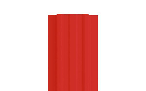 Штакетник Металл Профиль Lane-T 16,5x99 с покрытием Полиэстер 0,45 мм RAL 3020