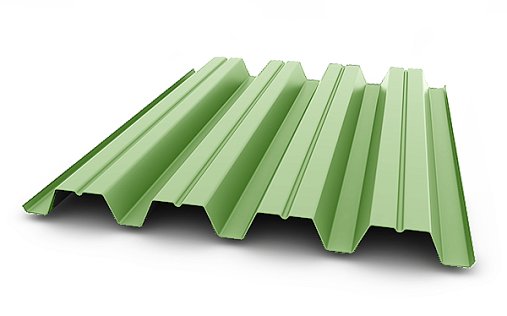 Профнастил Н57-750 0,7 мм Полиэстер RAL 6019