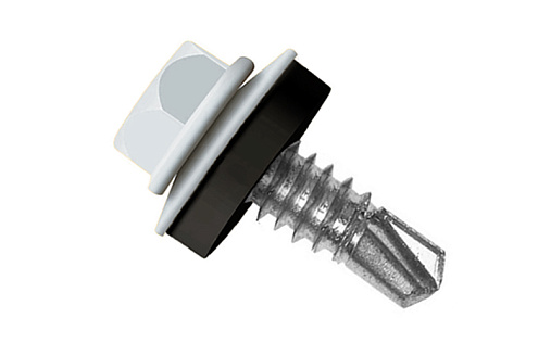 Кровельный саморез по металлу Daxmer 5,5x19 Оцинкованный (250 шт) сверло №3