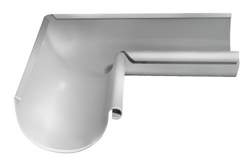 Угол желоба внутренний Grand Line 90° 125 мм RAL 9003