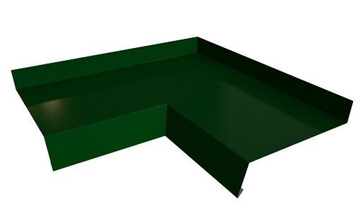 Угол отлива 150 внутренний Grand Line с покрытием Полиэстер 0,45 мм RAL 6005