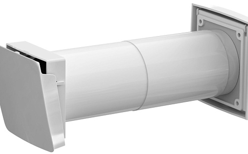 Приточный клапан с термостатом Vilpe Wive улучшенный Белый