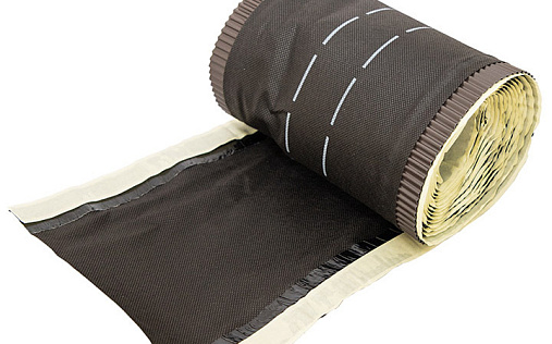 Аэроэлемент коньковый Optima коричневый, 5 м x 23 см