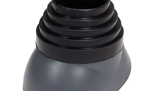 Ворот трубы Vilpe Серый 110-155 мм