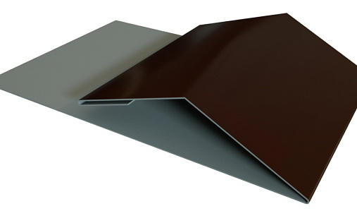 Планка финишная Блок-Хаус new Grand Line с покрытием Satin Matt 0,5 мм RAL 8017