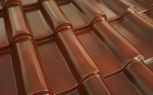 Металлочерепица Монтерроса-SL Anticato с покрытием Cloudy 0.5 мм