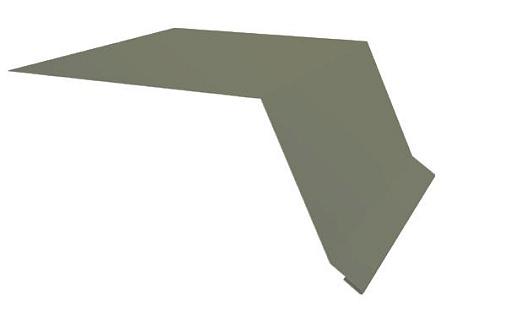 Планка капельник 100x55 Grand Line с покрытием Полиэстер 0,45 мм RAL 7005