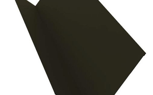 Планка примыкания 150x250 Grand Line с покрытием Полиэстер 0,45 мм RAL 9005