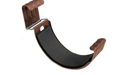 Соединитель желоба Grand Line 125 мм RAL 8004