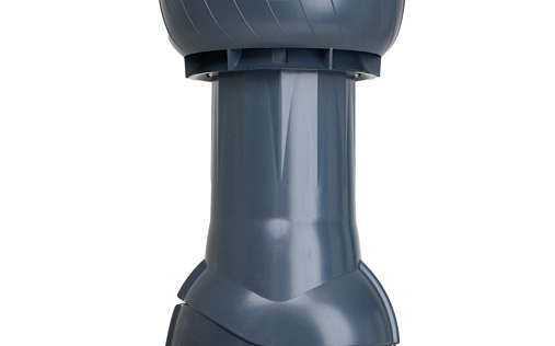 Комплект вентиляции Gervent Static ИЗ 150/160 мм для Профнастила-20 Серый графит