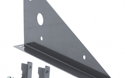 Кронштейн снегозадержателя для фальцевой кровли Optima RAL 9006