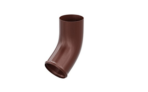 Отмет трубы 100 мм Эконом 120 градусов RAL 8017