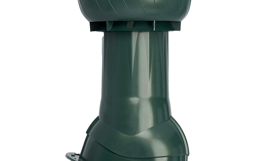 Комплект вентиляции Gervent Static ИЗ 150/160 мм для фальца и гибкой черепицы Зелёный