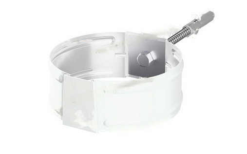 Кронштейн трубы Металл Профиль Проект 150 мм RAL 9003