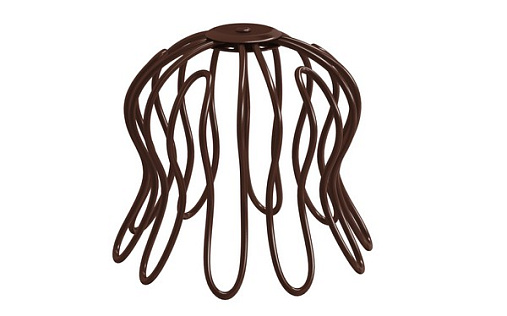 Паук воронки Aquasystem Премиум 125 мм, Pural, RAL 8017