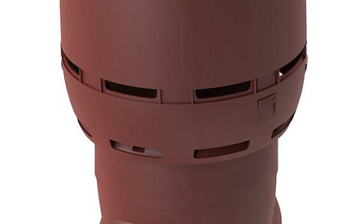 Вентиляционный выход Vilpe Flow XL диаметром 200/ИЗ/700 мм Красный