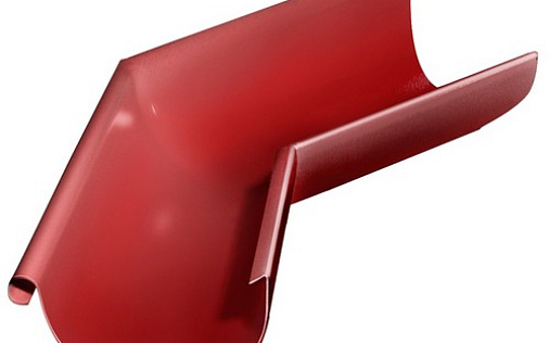 Угол желоба внешний Grand Line 135° 125 мм RAL 3011