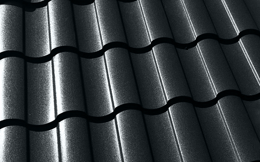 Металлочерепица Кредо RAL 7016 с покрытием Satin 0.5 мм