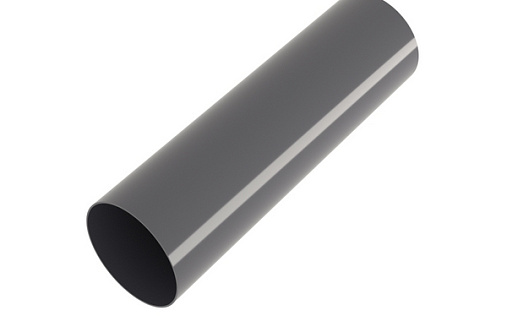 Труба круглая ПВХ 90 мм Grand Line Дизайн 3 м RAL 7024