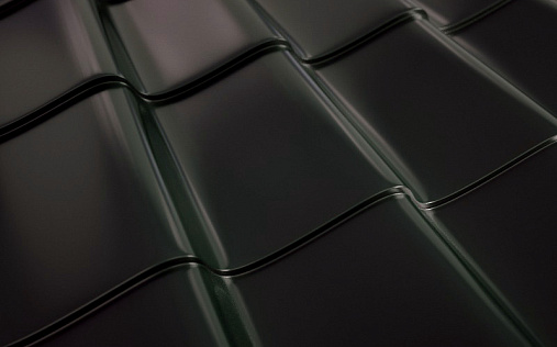 Металлочерепица Ламонтерра Dark Grey с покрытием Valori 0.5 мм