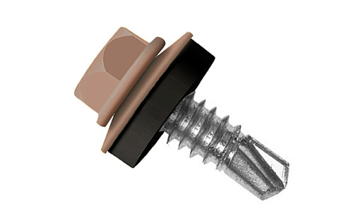 Кровельный саморез по металлу Daxmer 5,5x19 RR 750 (250 шт) сверло №3