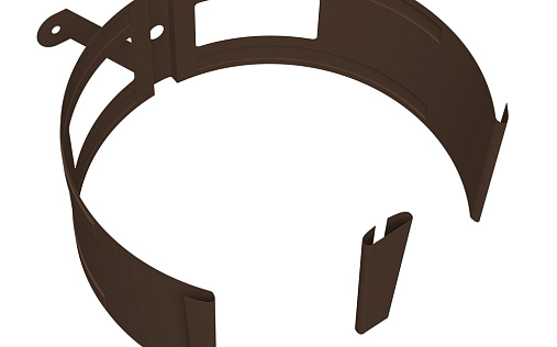 Кронштейн трубы на кирпич круглый 146 мм Grand Line Vortex Project RAL 8017