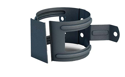 Кронштейн трубы 100 мм Металл Профиль Foramina Freeze на дерево RAL 7024