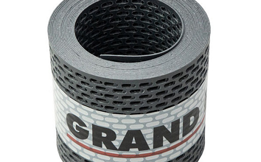 Лента вентиляционная Grand Line серый, 5 м x 10 см