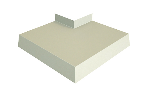 Угол отлива 150 внешний Grand Line с покрытием Полиэстер 0,45 мм RAL 1015