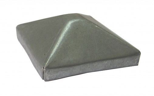 Крышка оцинкованная для столба 60*60