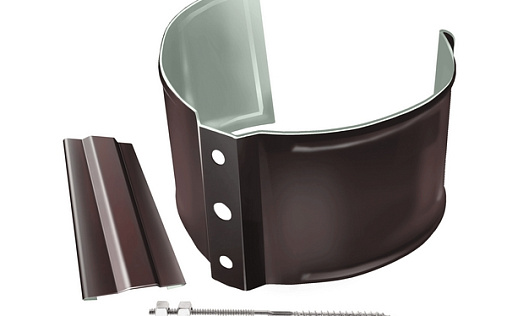 Кронштейн трубы на кирпич Grand Line Optima 90 мм RR 32