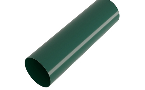 Труба круглая ПВХ 90 мм Grand Line Дизайн 3 м RAL 6005