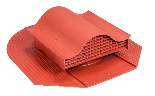 Кровельный вентиль KTV Vilpe Huopa Красный