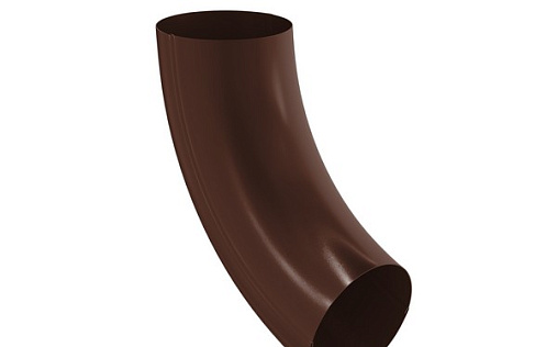 Колено трубы Aquasystem Премиум 90 мм, Rooftop Drain PU, RAL 8017