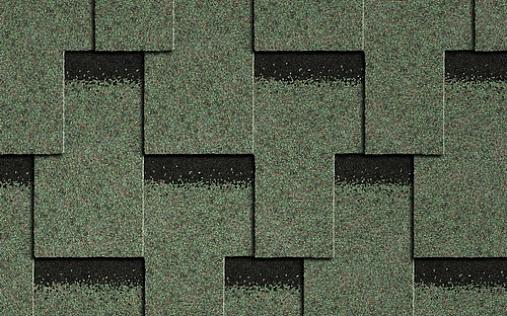 Гибкая черепица Icopal Plano Claro Зеленый лес