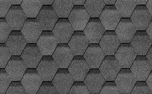 Гибкая черепица Docke Pie Europa Карат Серый (Деке Пай Европа)