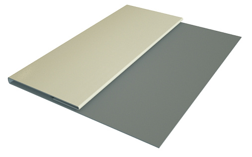 Планка стартовая Блок-Хаус new Grand Line с покрытием Satin 0,5 мм RAL 1015