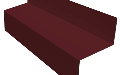 Отлив межэтажный 45 Grand Line с покрытием Полиэстер 0,7 мм RAL 3005